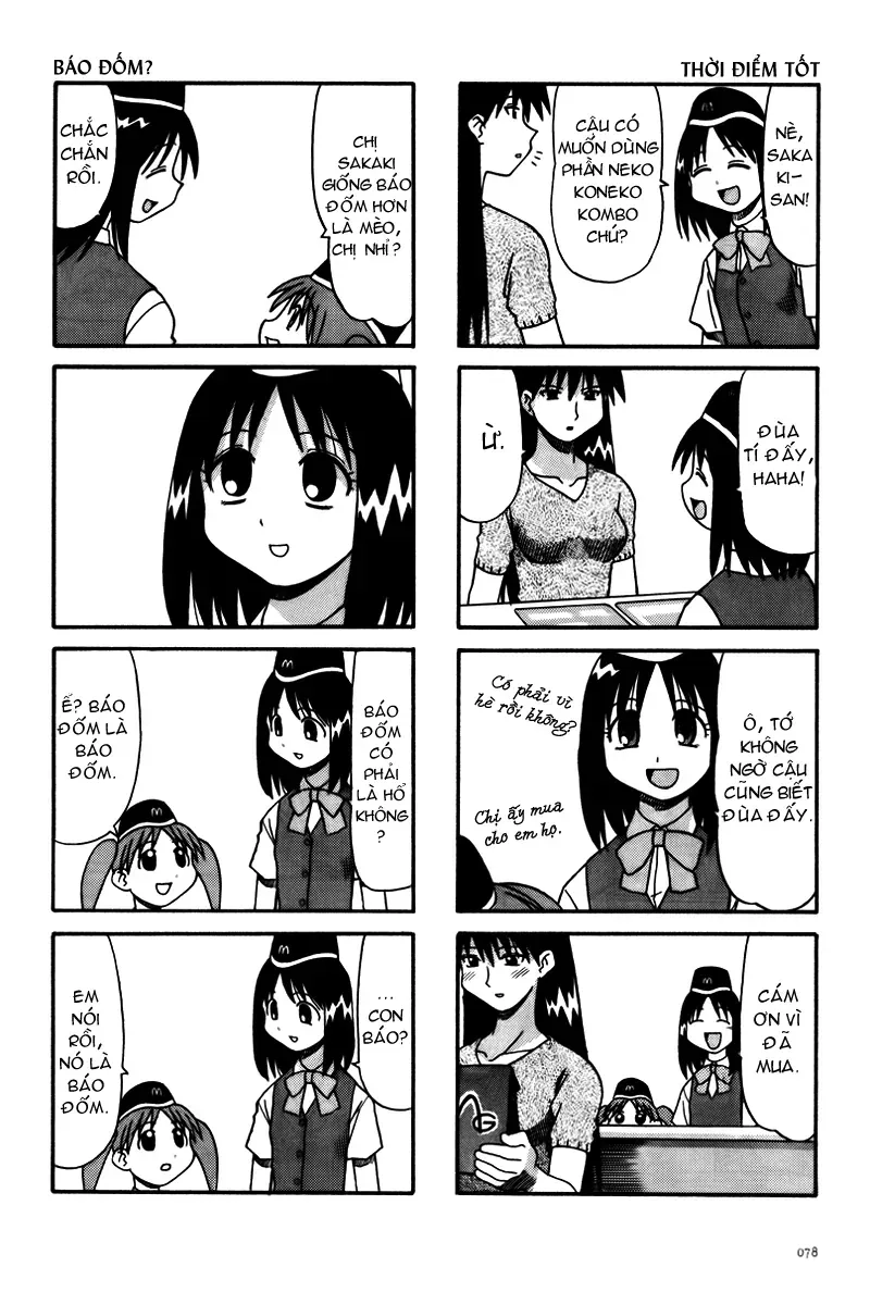 Azumanga Daioh Chap 8 - Next Chap 9