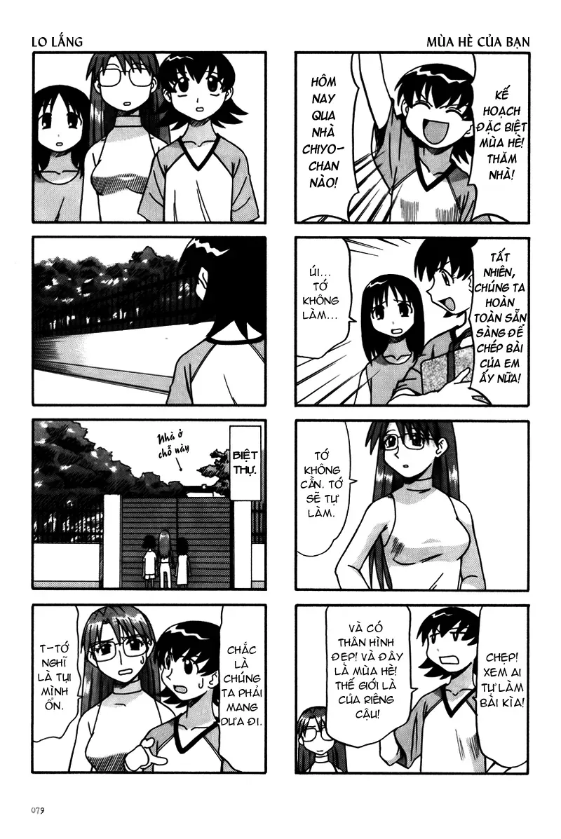 Azumanga Daioh Chap 8 - Next Chap 9