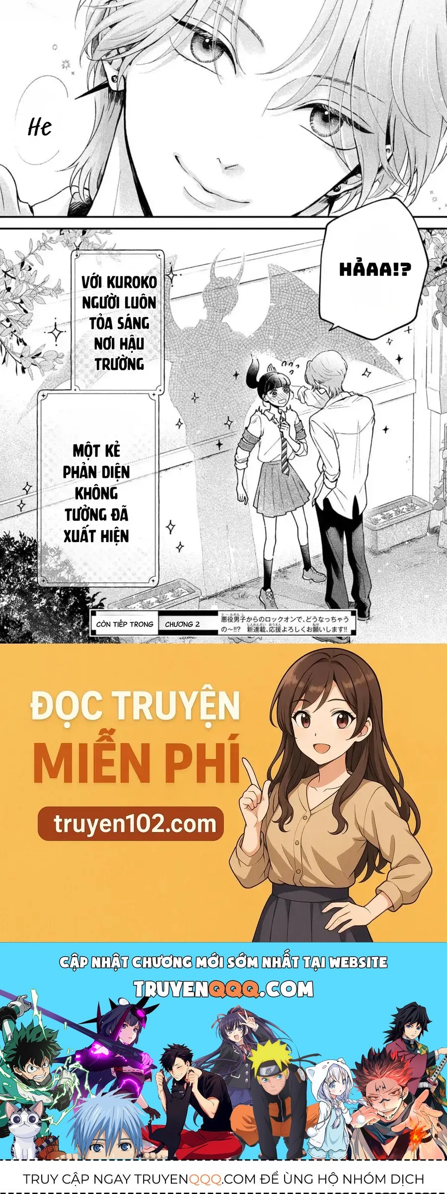 Kuroko Và Gả Phản Diện. Chap 1 - Next Chap 2