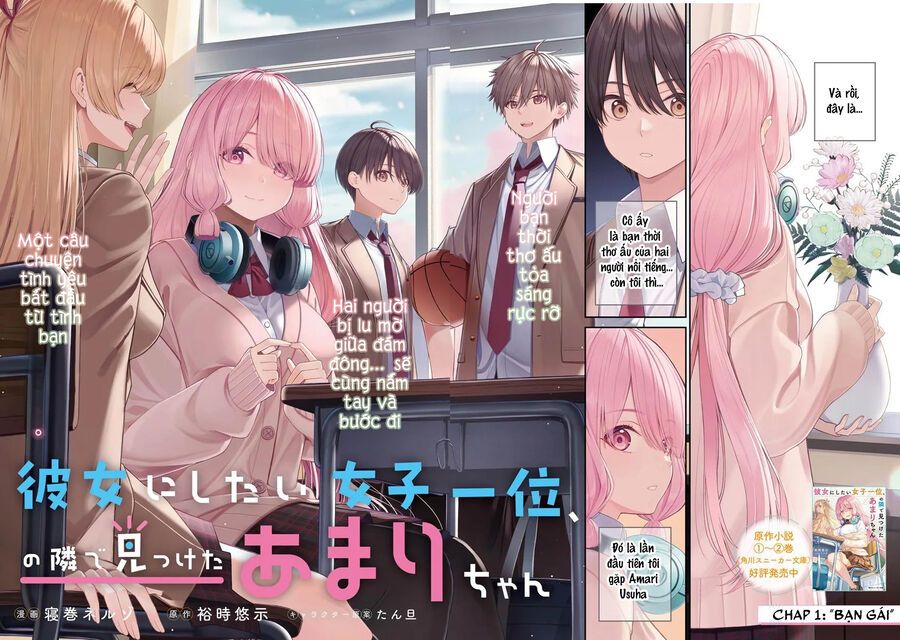 Kanojo Ni Shitai Joshi Ichii, No Tonari De Mitsuketa Amari-Chan Chap 1 - Next Chap 2