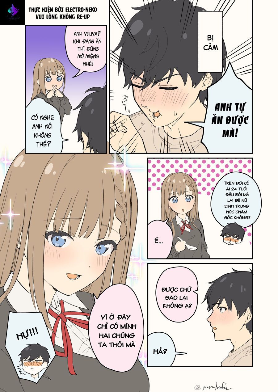 Kutabire Salarymen No Ore, 7Nenburi Ni Saikai Shita Bishoujo Jk To Dosei Wo Hajimaru Chap 1.5 - Next Chap 2.5