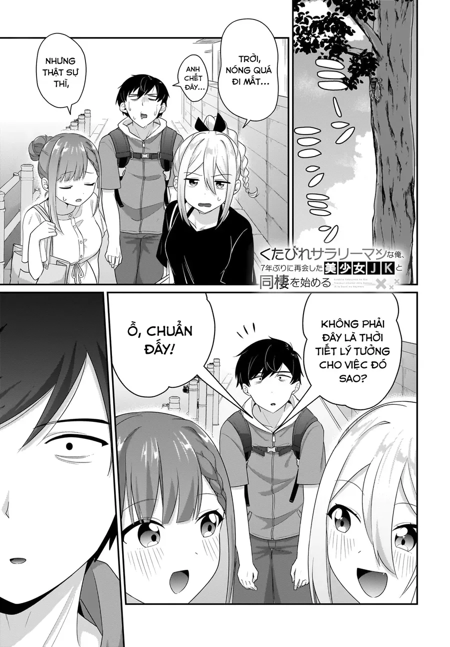 Kutabire Salarymen No Ore, 7Nenburi Ni Saikai Shita Bishoujo Jk To Dosei Wo Hajimaru Chap 7.5 - Next Chap 8.5