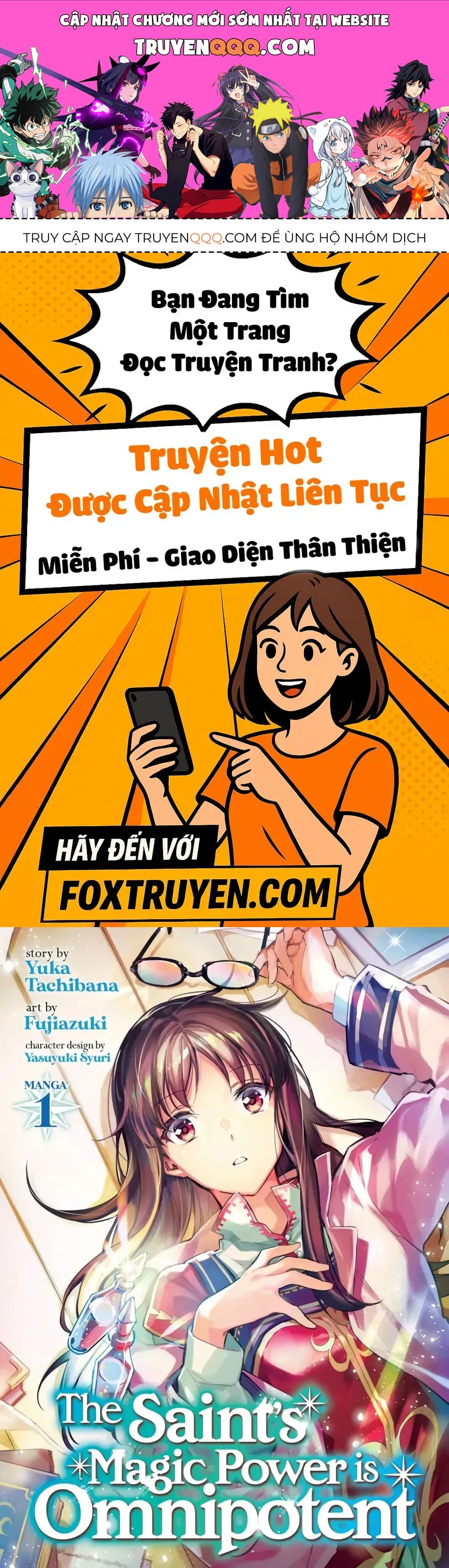 Ma Pháp Toàn Năng Của Thánh Nữ Chap 1 - Next Chap 2