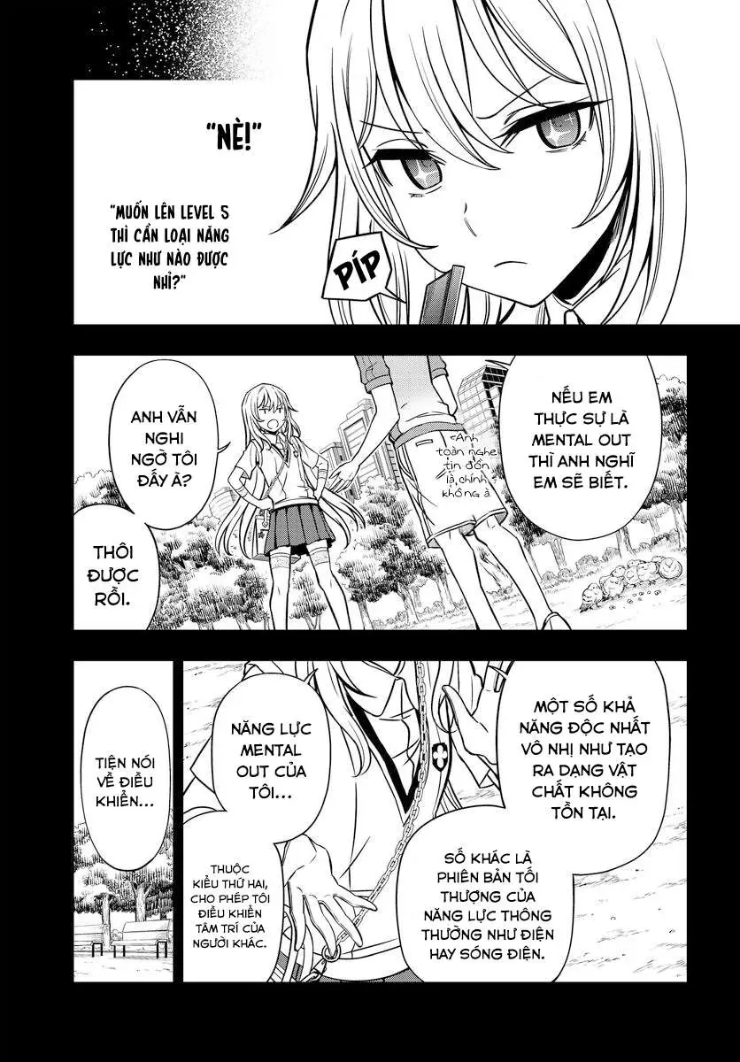 Toaru Majutsu No Index Gaiden - Toaru Kagaku No Mental Out Chap 8.1 - Next Chap 9.1