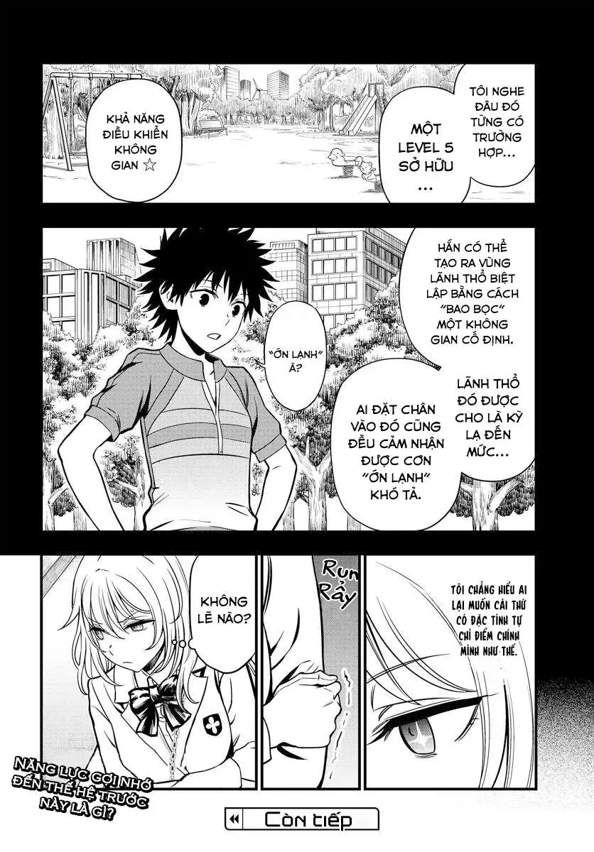 Toaru Majutsu No Index Gaiden - Toaru Kagaku No Mental Out Chap 8.1 - Next Chap 9.1