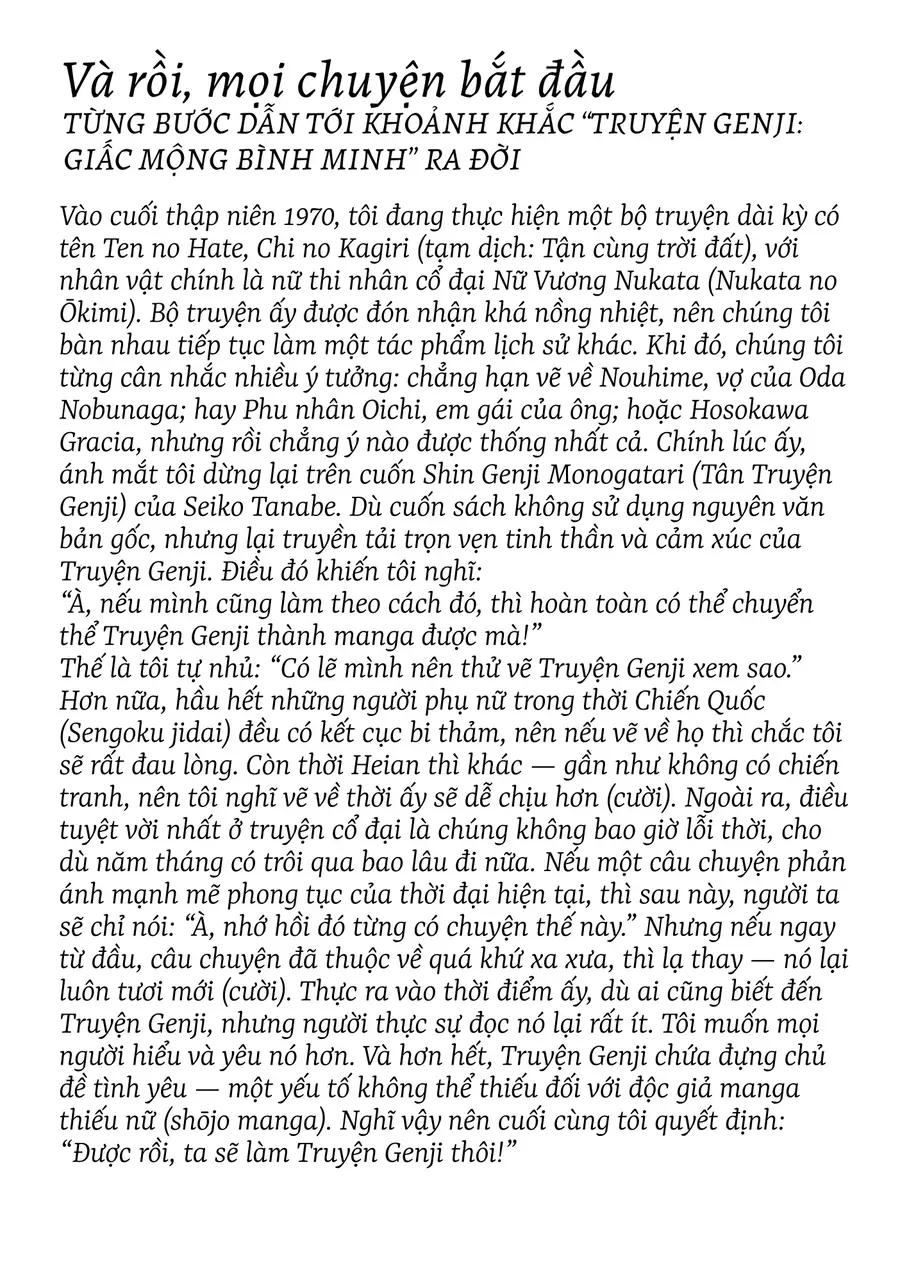 The Tale Of Genji: Dreams At Dawn Chap 5 - Next Chap 6