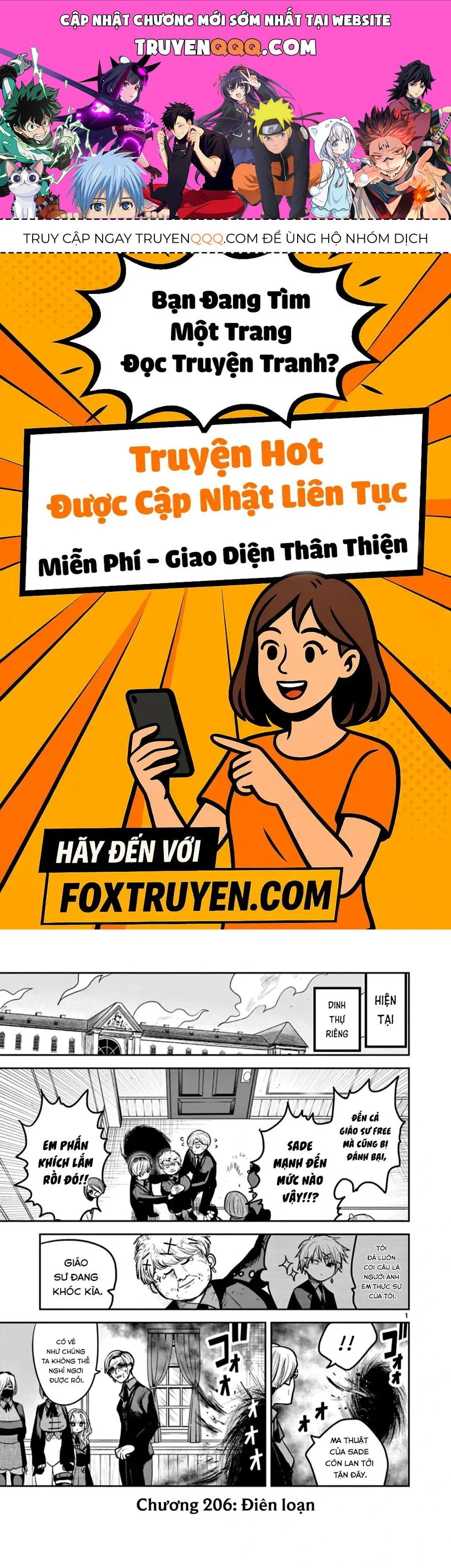 Shinigami Bocchan To Kuro Maid Chap 206 - Next Chap 207