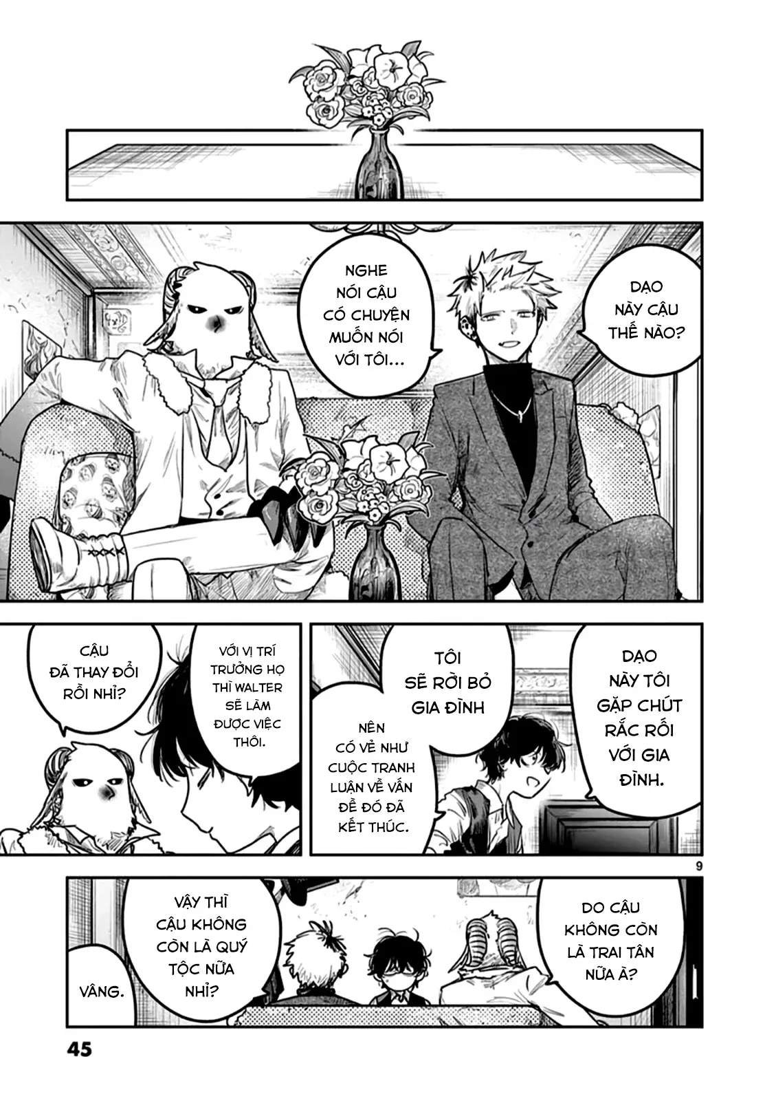 Shinigami Bocchan To Kuro Maid Chap 218 - Next Chap 219