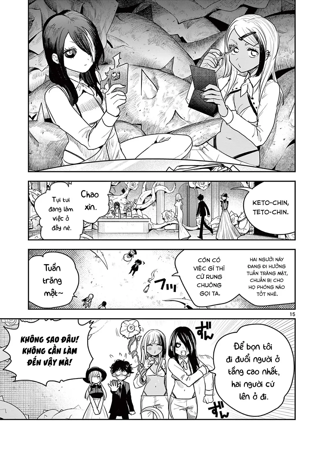 Shinigami Bocchan To Kuro Maid Chap 225 - Next Chap 226