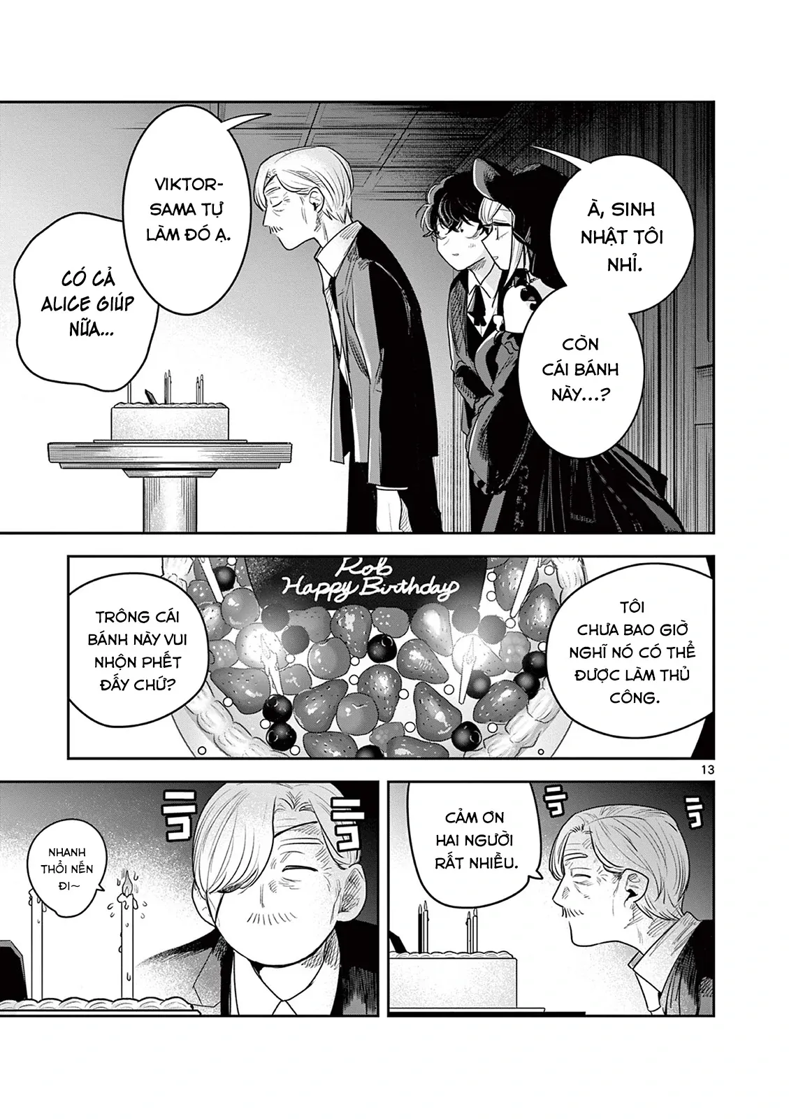 Shinigami Bocchan To Kuro Maid Chap 228 - Next Chap 229