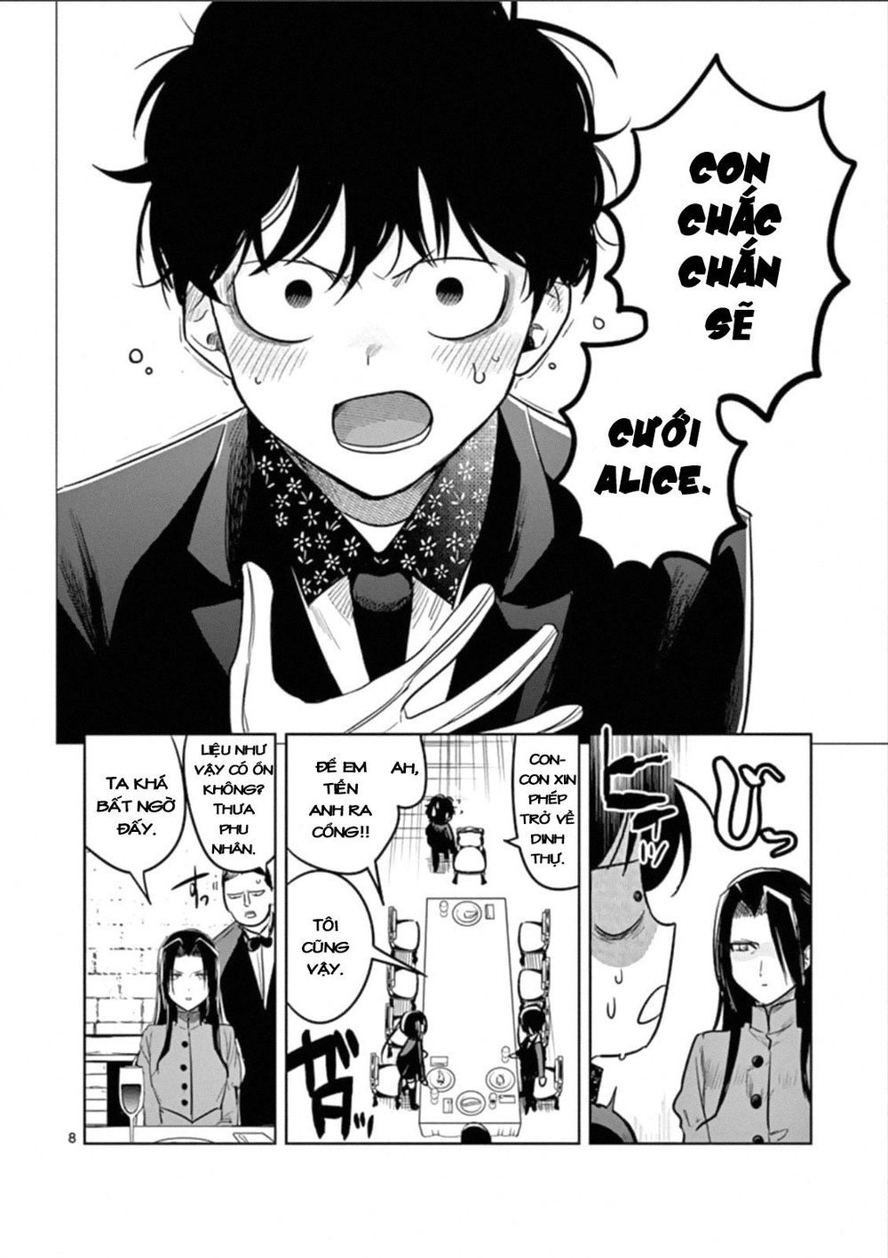 Shinigami Bocchan To Kuro Maid Chap 67.1 - Next Chap 68.1