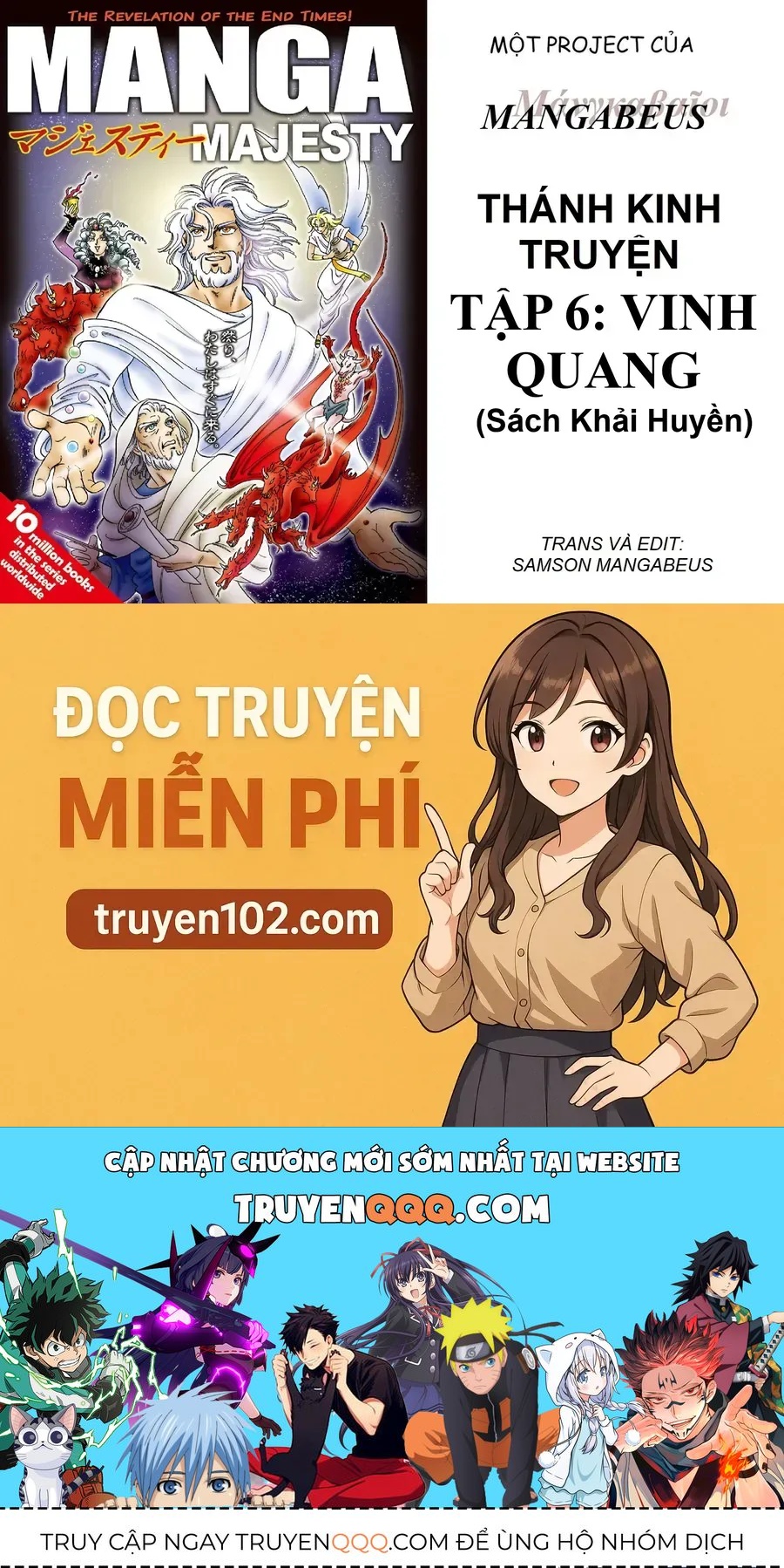 Thánh Kinh Truyện - Đấng Cứu Thế Chap 42 - Next Chap 43