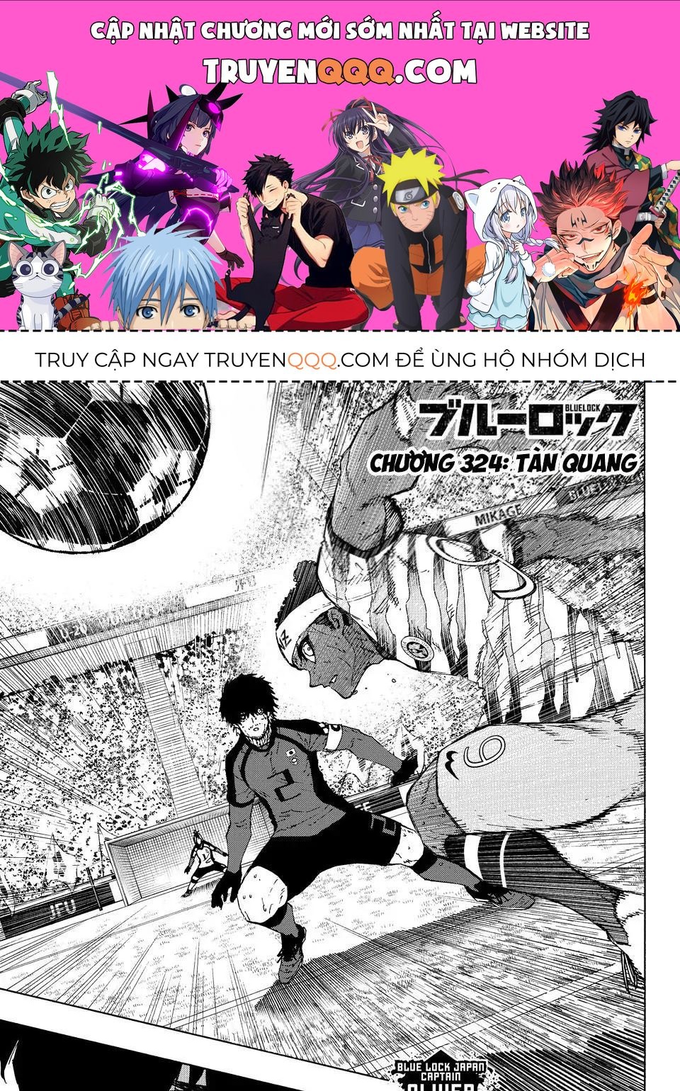 Blue Lock Chap 324 - Next Chap 325