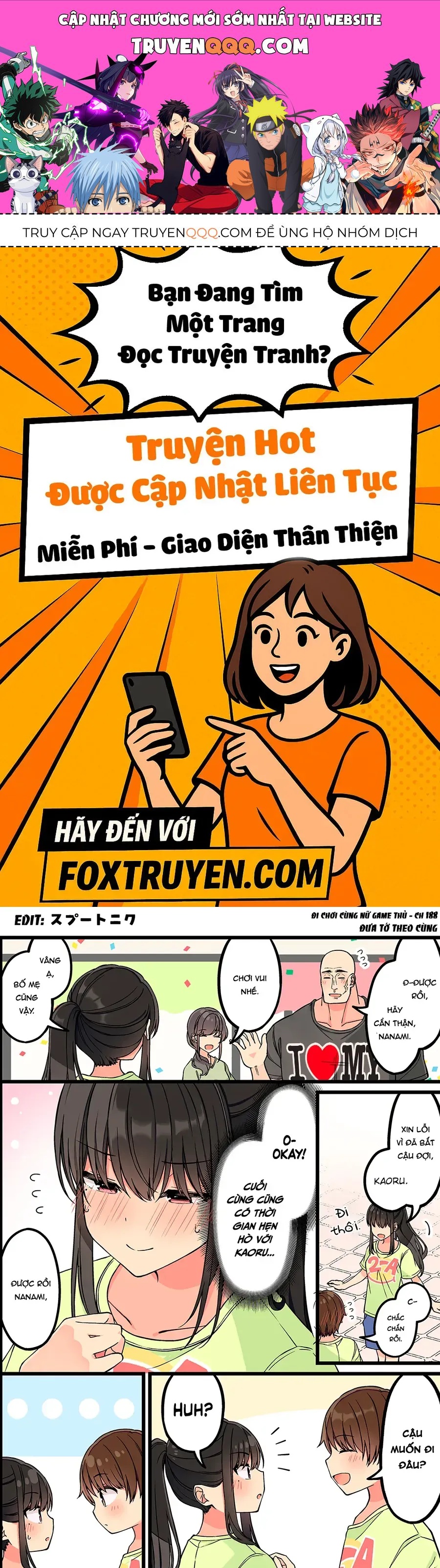 Đi Chơi Cùng Nữ Game Thủ Chap 188 - Next Chap 189