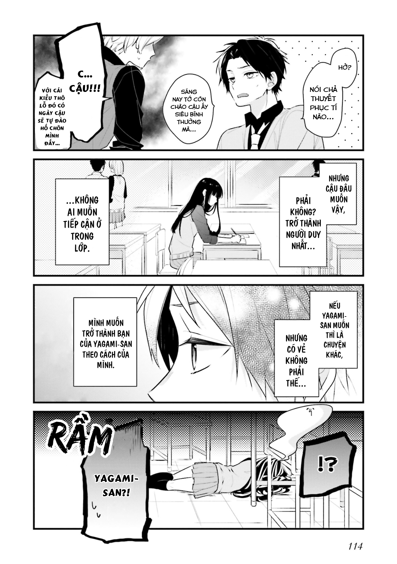 Cho Dù Tôi Có Chết, Tôi Cũng Sẽ Không Chọn Cậu Chap 7 - Next Chap 8