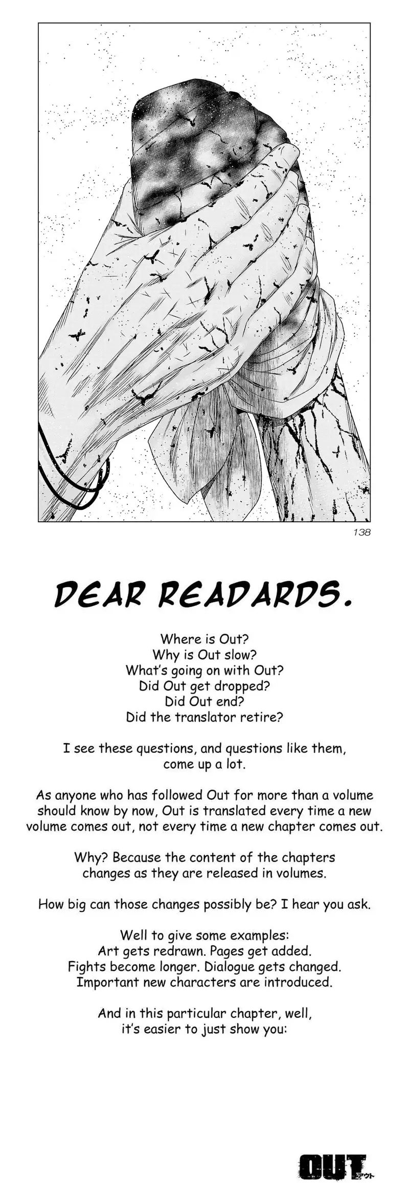 Out (Makoto Mizuta) Chap 203 - Next Chap 204