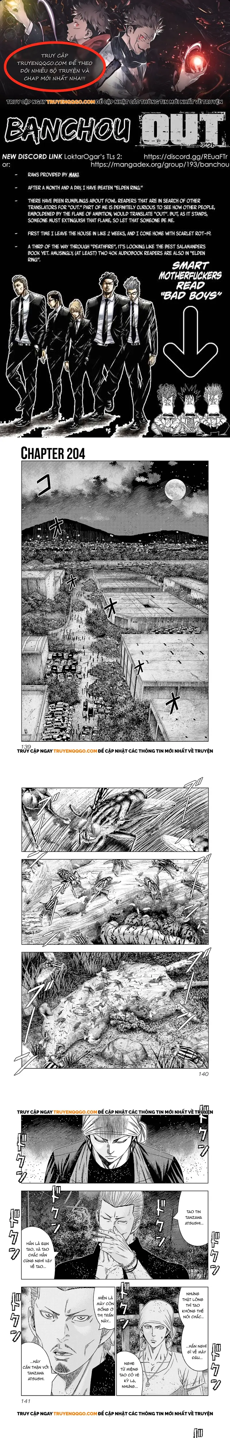 Out (Makoto Mizuta) Chap 204 - Next Chap 205