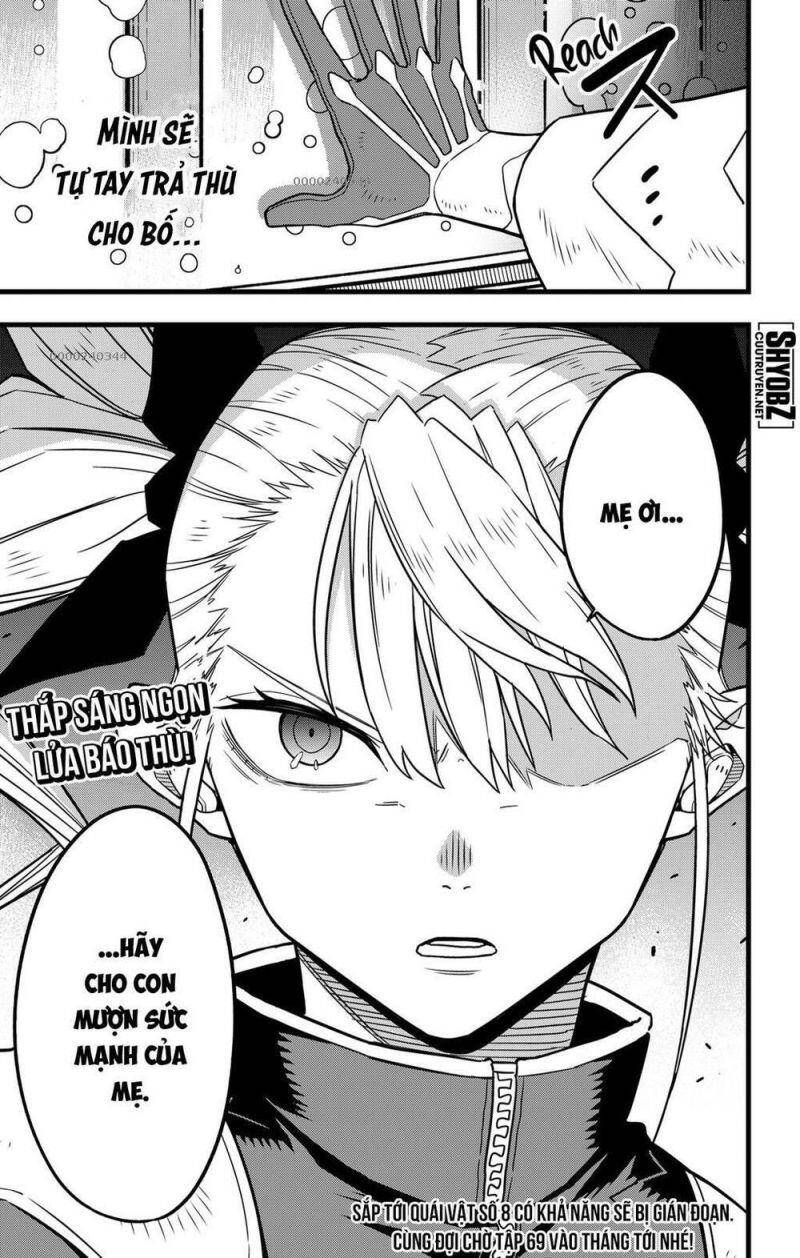 Hôm Nay - Tôi Hóa Kaiju Chap 68 - Next Chap 69