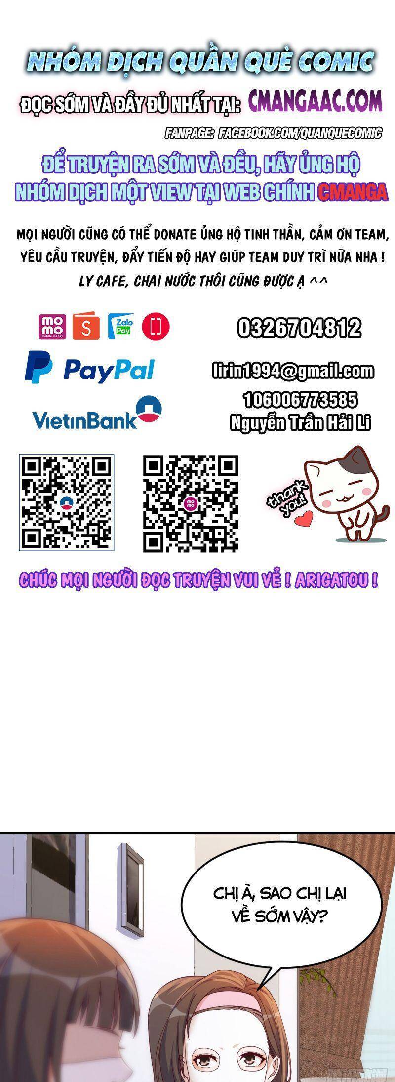 Trong Nhà Có 2 Bạn Gái Song Sinh Chap 256 - Next Chap 257