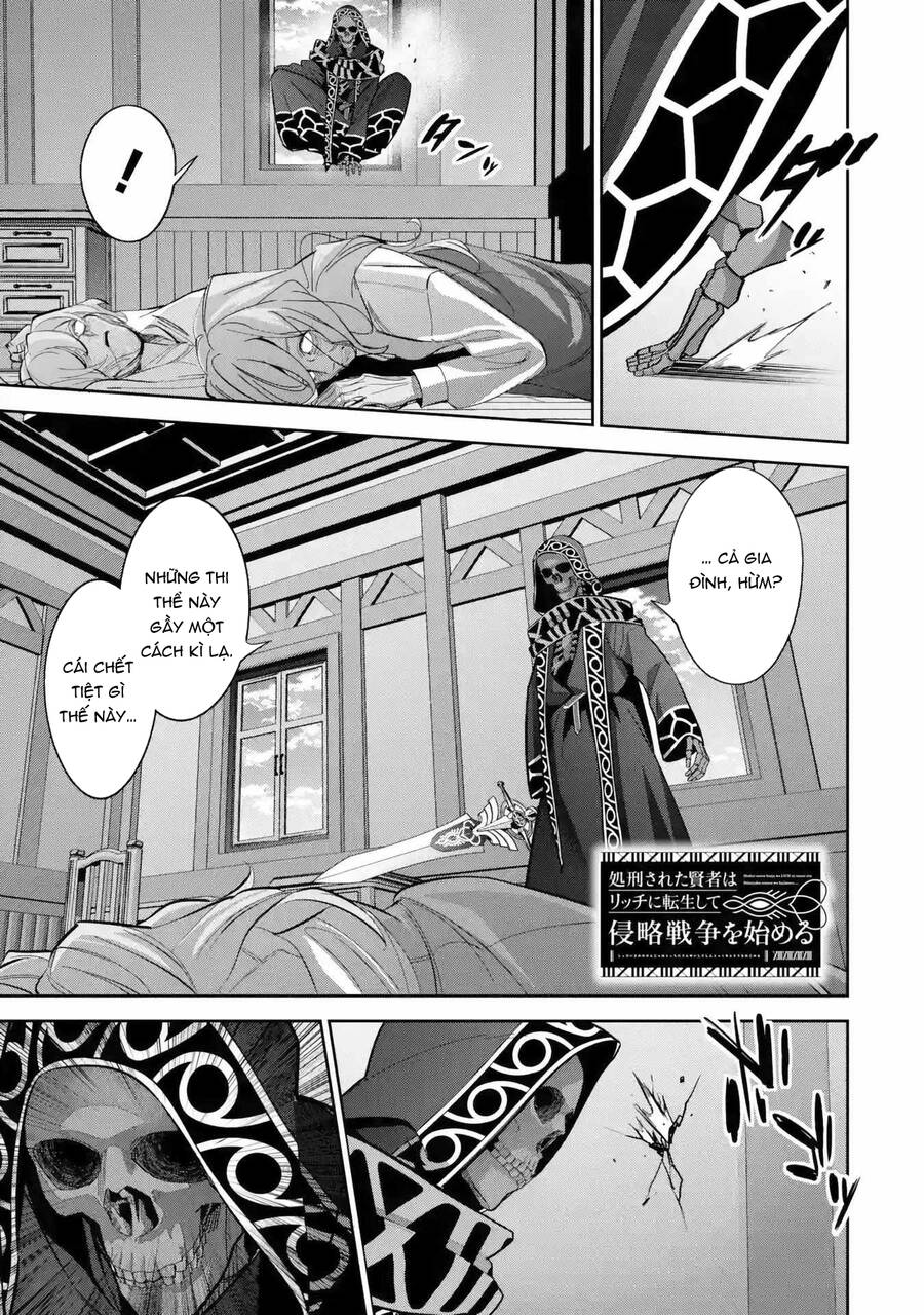 Shokei Sareta Kenja Wa Lich Ni Tensei Shite Shinryaku Sensou Wo Hajimaru Chap 26 - Next Chap 27