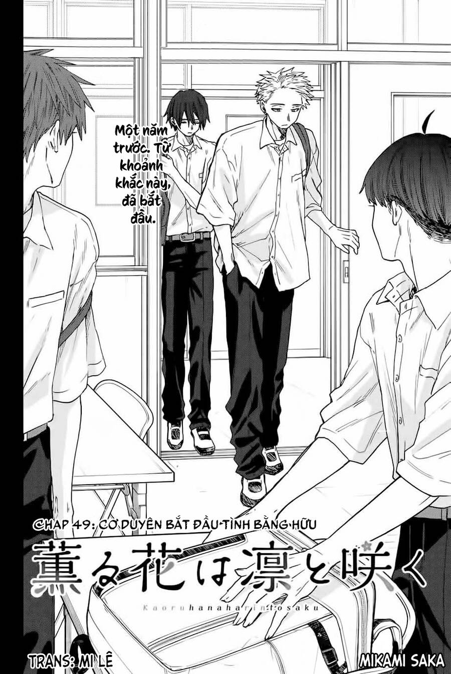 The Fragrant Flower Blooms With Dignity - Kaoru Hana Wa Rin To Saku Chap 49 - Next Chap 50