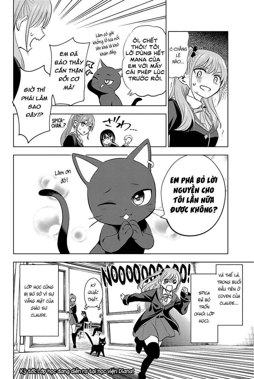 Hắc Miêu Và Lớp Học Phù Thủy Chap 4 - Next Chap 5