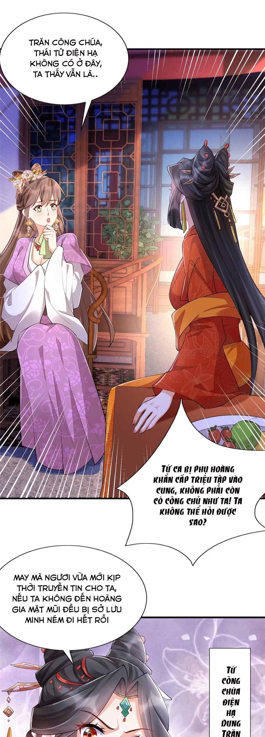 Trùng Sinh Sống Lại ! Các Hoàng Tử Ai Cũng Muốn Cưới Ta ! Chap 11 - Next Chap 12