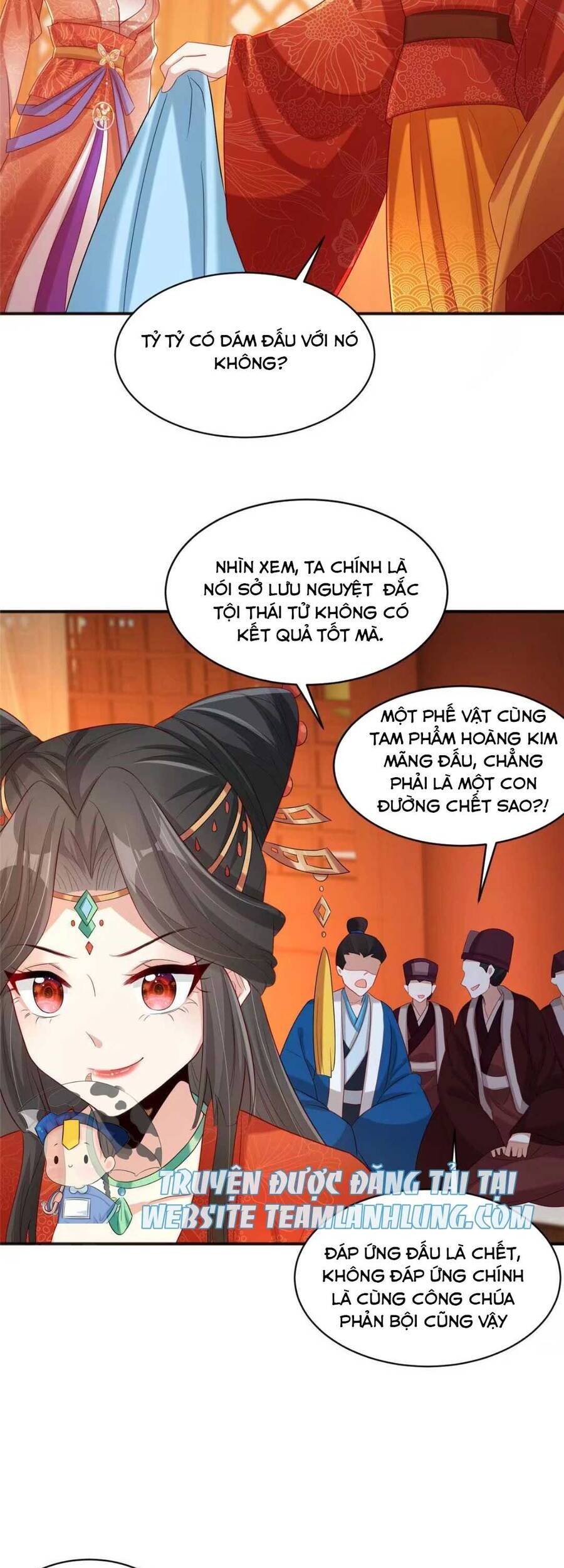 Trùng Sinh Sống Lại ! Các Hoàng Tử Ai Cũng Muốn Cưới Ta ! Chap 15 - Next Chap 16