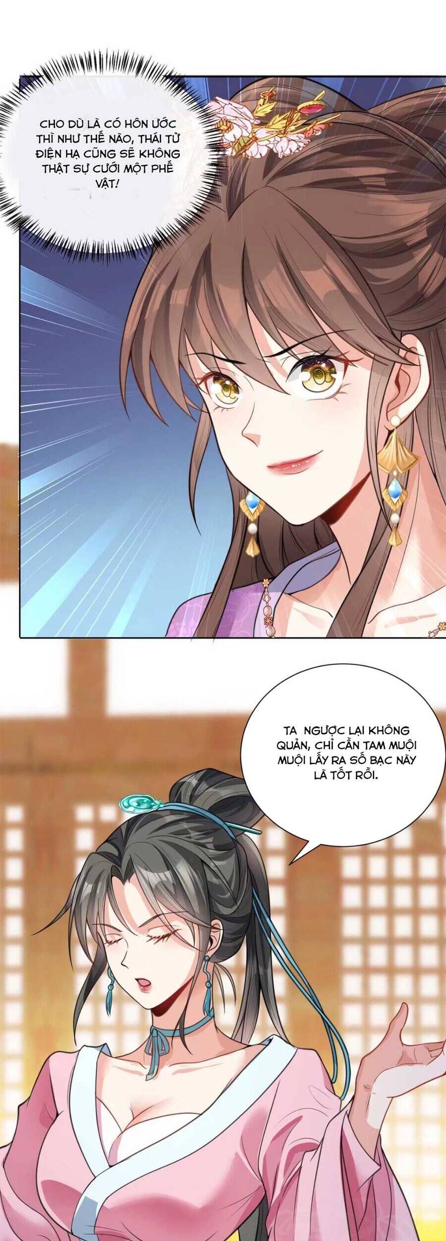 Trùng Sinh Sống Lại ! Các Hoàng Tử Ai Cũng Muốn Cưới Ta ! Chap 6 - Next Chap 7