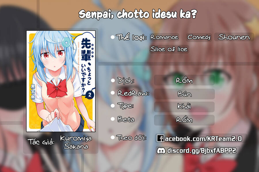 Senpai, Chotto Īdesu Ka? Chap 4 - Next Chap 5