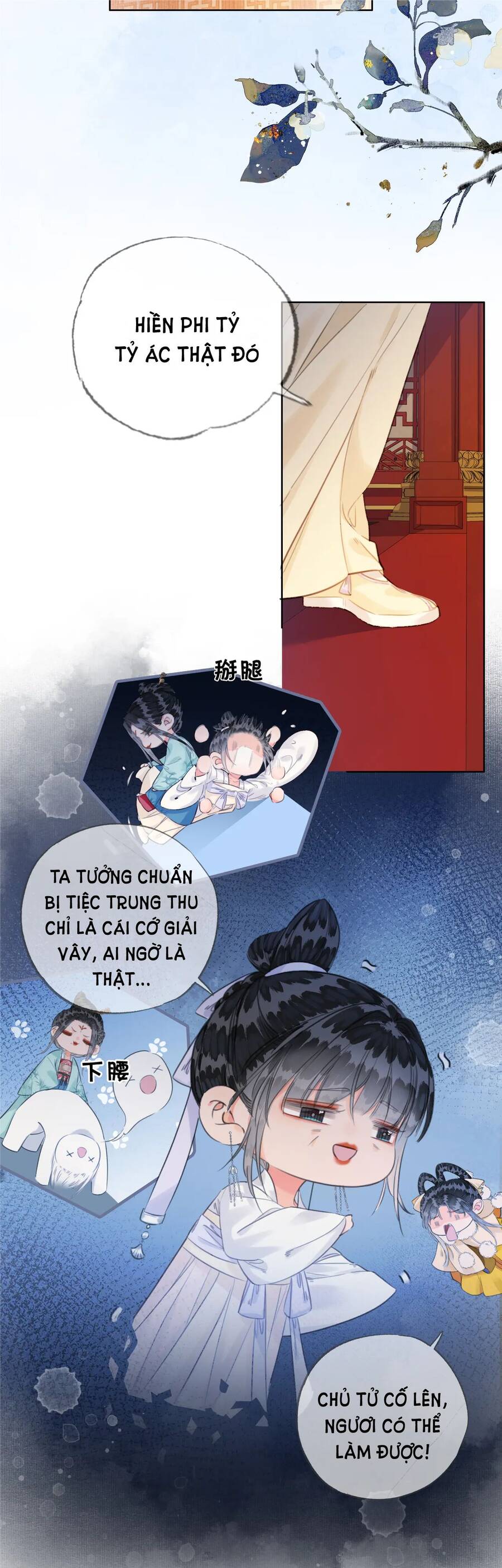 Để Ta Làm Ánh Trăng Đen Của Hôn Quân Chap 14.2 - Next Chap 15.2