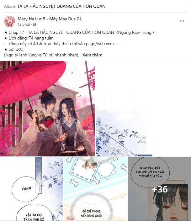 Để Ta Làm Ánh Trăng Đen Của Hôn Quân Chap 17 - Next Chap 18