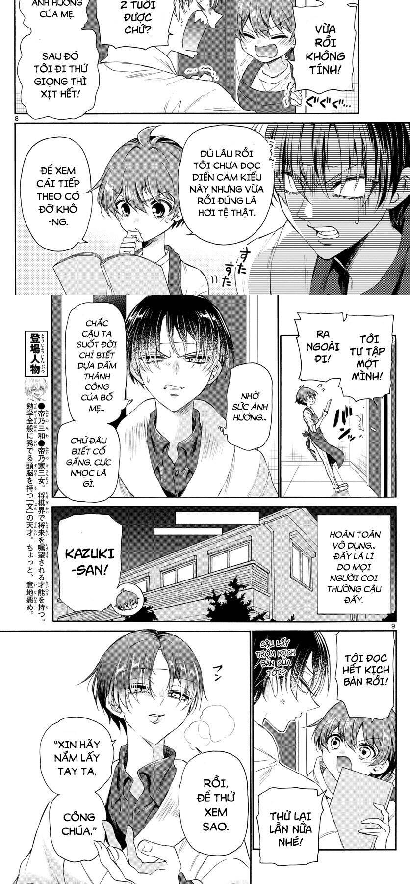 Ba Chị Em Nhà Mikadono Dễ Đối Phó Thật Đấy Chap 5 - Next Chap 6