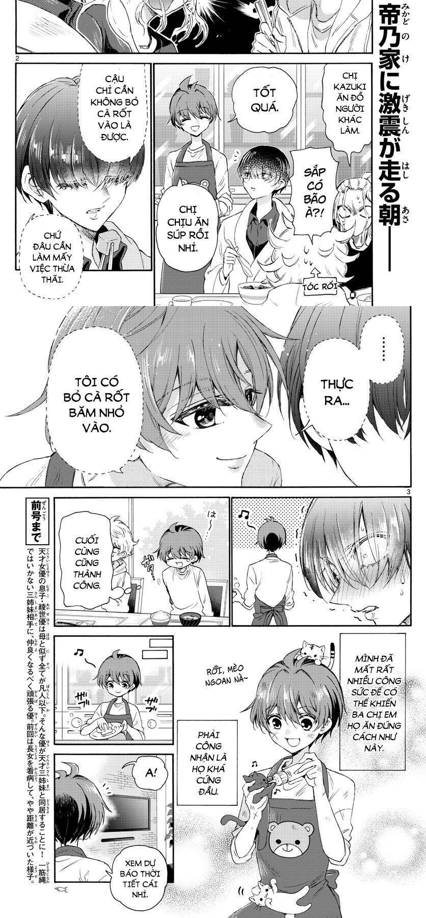 Ba Chị Em Nhà Mikadono Dễ Đối Phó Thật Đấy Chap 6 - Next Chap 7