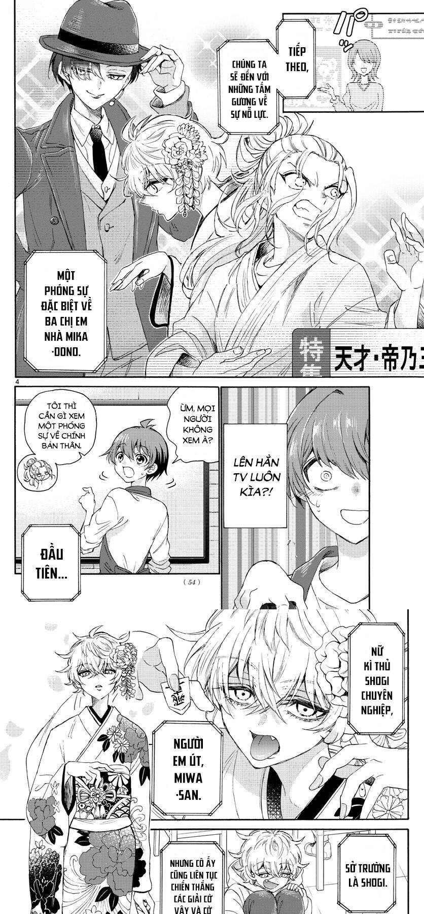 Ba Chị Em Nhà Mikadono Dễ Đối Phó Thật Đấy Chap 6 - Next Chap 7