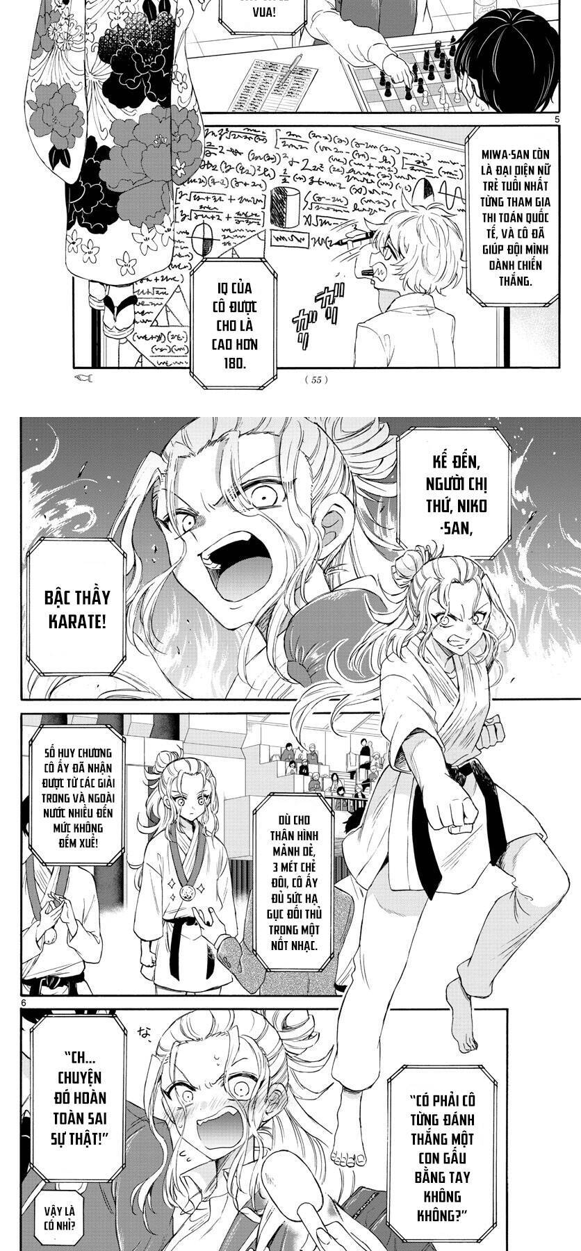 Ba Chị Em Nhà Mikadono Dễ Đối Phó Thật Đấy Chap 6 - Next Chap 7