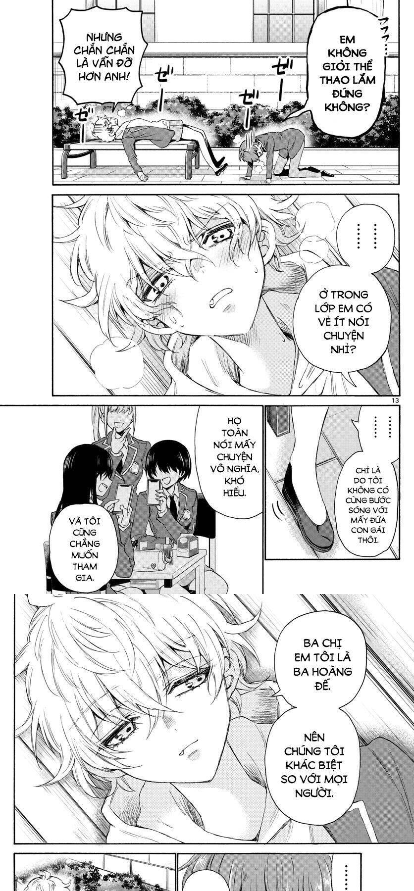 Ba Chị Em Nhà Mikadono Dễ Đối Phó Thật Đấy Chap 4 - Next Chap 5