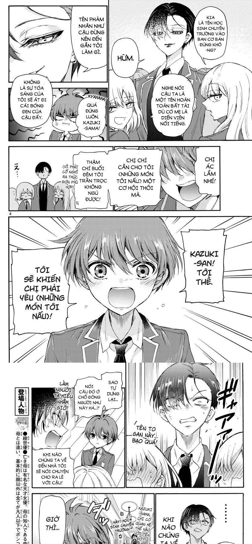 Ba Chị Em Nhà Mikadono Dễ Đối Phó Thật Đấy Chap 4 - Next Chap 5