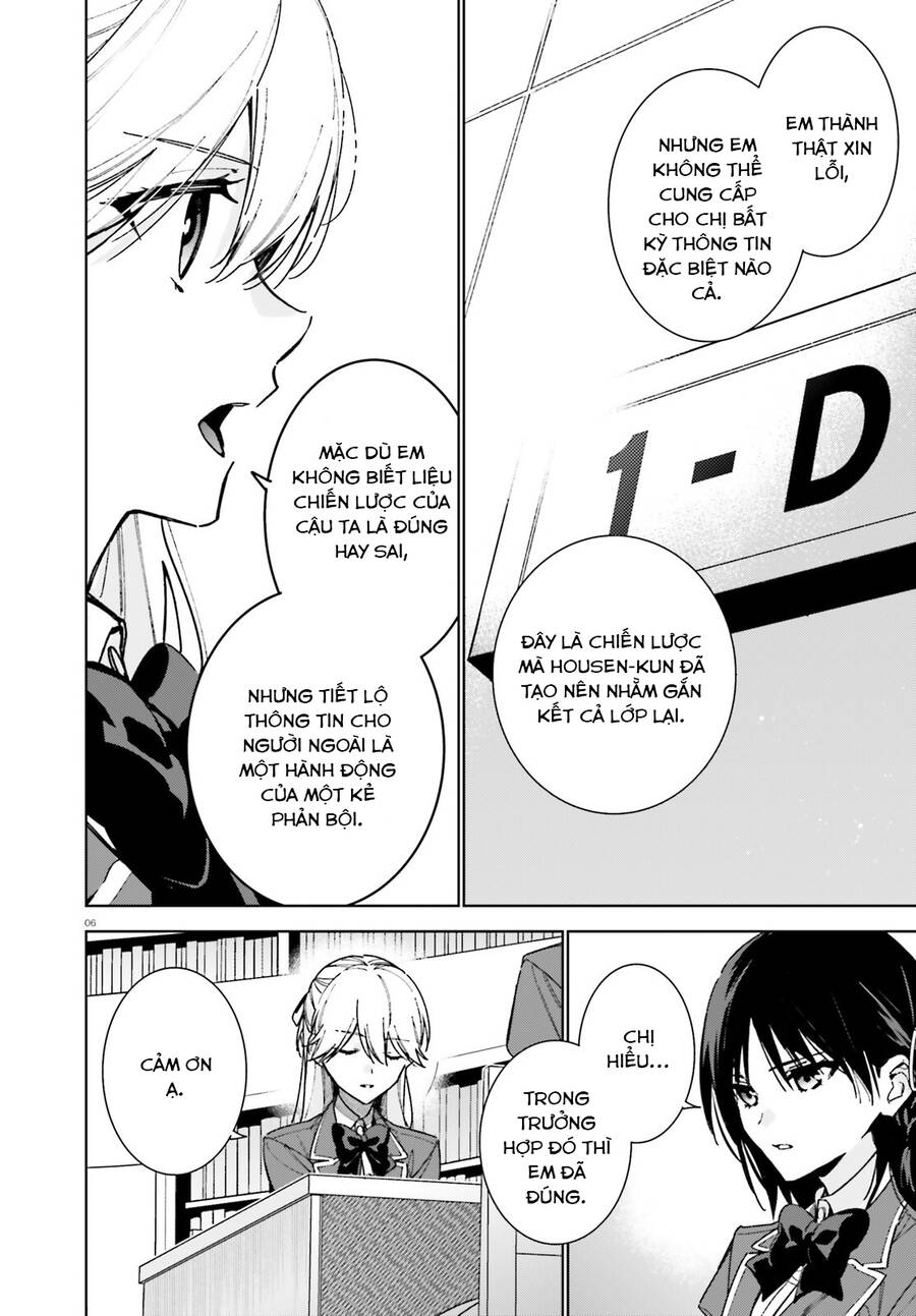 Chào Mừng Đến Với Lớp Học Đề Cao Thực Lực Năm 2 Chap 9 - Next Chap 10