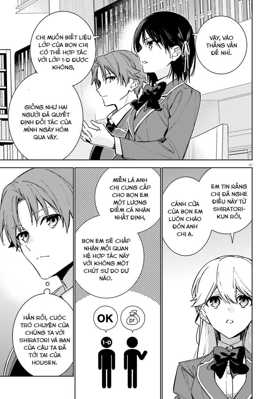 Chào Mừng Đến Với Lớp Học Đề Cao Thực Lực Năm 2 Chap 9 - Next Chap 10