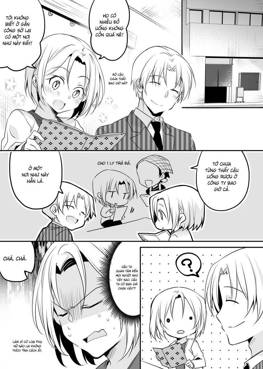 Câu Chuyện Về Tiền Bối Nhỏ Nhắn Ở Chỗ Làm Của Tôi Chap 34 - Next Chap 35