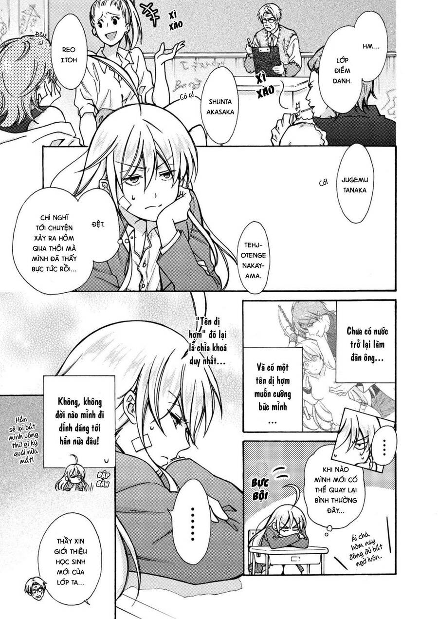 Nyotaika Yankee Gakuen Chap 12 - Next Chap 13