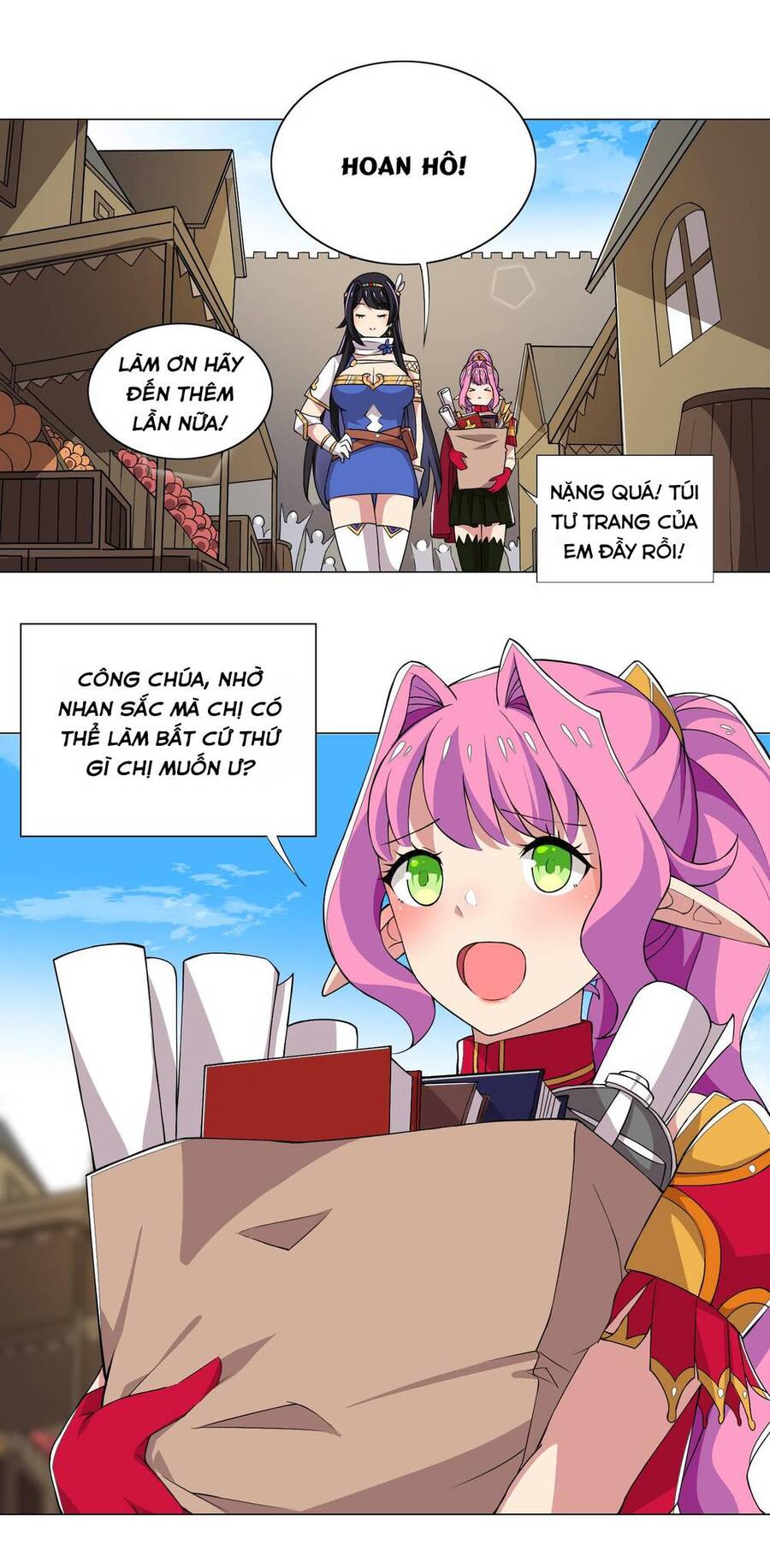 Số Phận Bắt Buộc Tôi Làm Công Chúa Siêu May Mắn Chap 13 - Next Chap 14