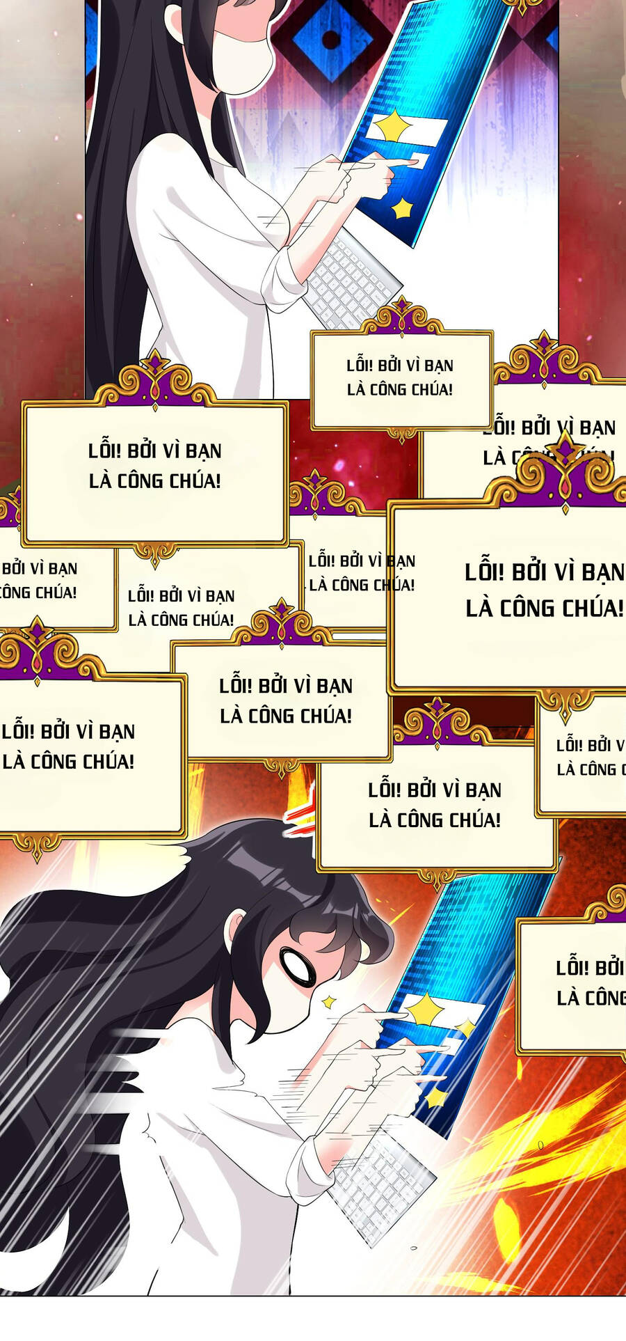 Số Phận Bắt Buộc Tôi Làm Công Chúa Siêu May Mắn Chap 4 - Next Chap 5