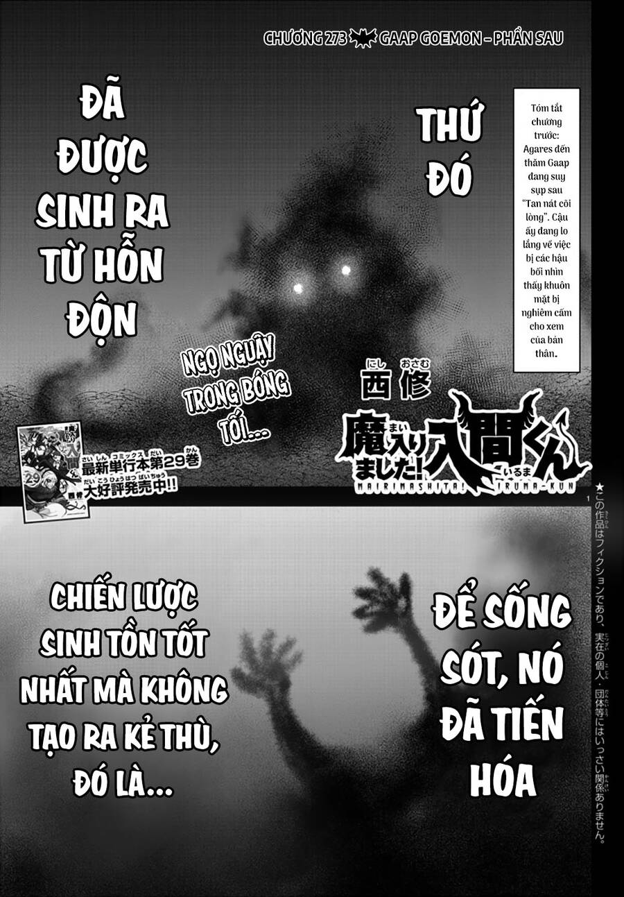 Chào Mừng Cậu Đến Trường Iruma-Kun Chap 273 - Next Chap 274