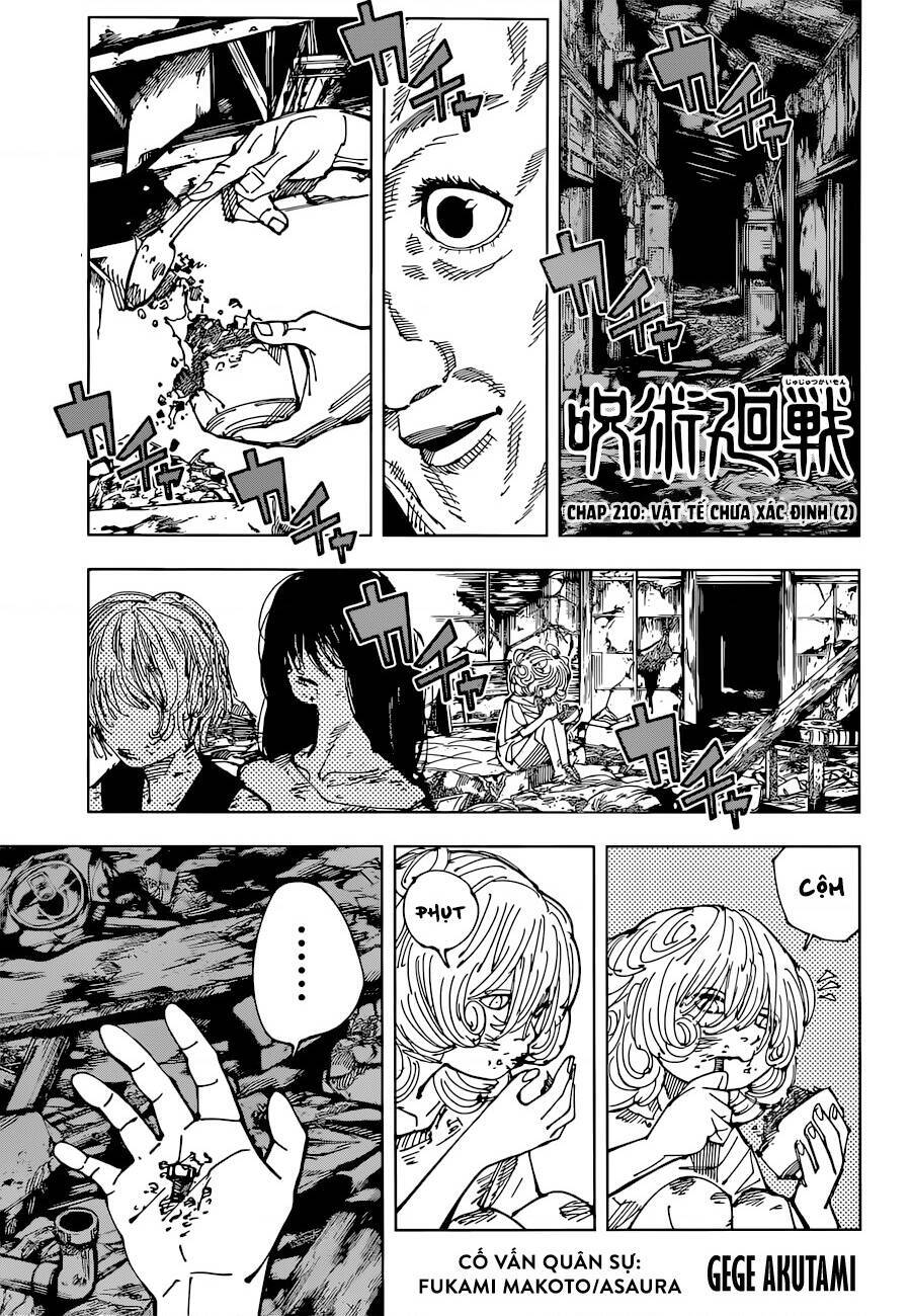 Jujutsu Kaisen - Chú Thuật Hồi Chiến Chap 210 - Next Chap 211
