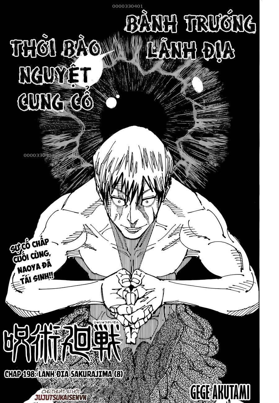 Jujutsu Kaisen - Chú Thuật Hồi Chiến Chap 198 - Next Chap 199