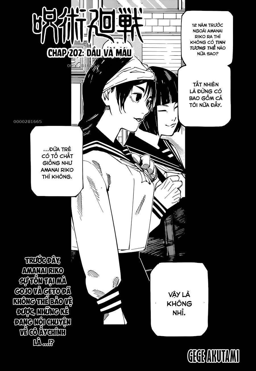 Jujutsu Kaisen - Chú Thuật Hồi Chiến Chap 202 - Next Chap 203
