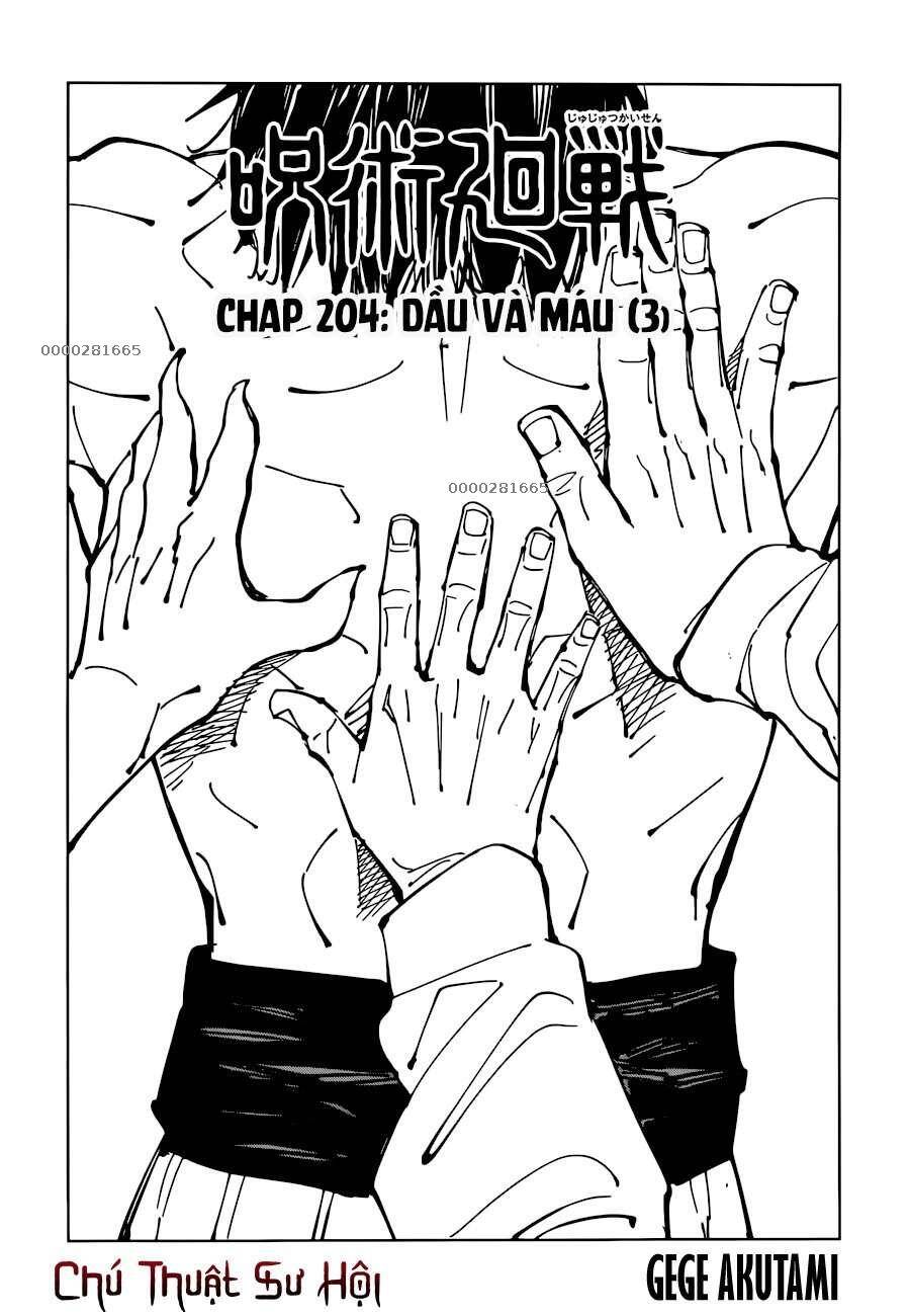 Jujutsu Kaisen - Chú Thuật Hồi Chiến Chap 204 - Next Chap 205