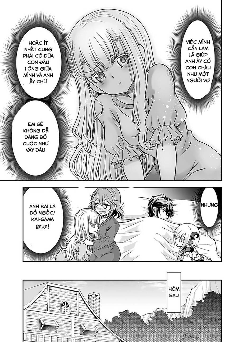 Tenohira Kaitaku Mura De Isekai Kenkokuki: Fueteku Yome-Tachi To Nonbiri Mujintou Life Chap 21.1 - Next Chap 22.1